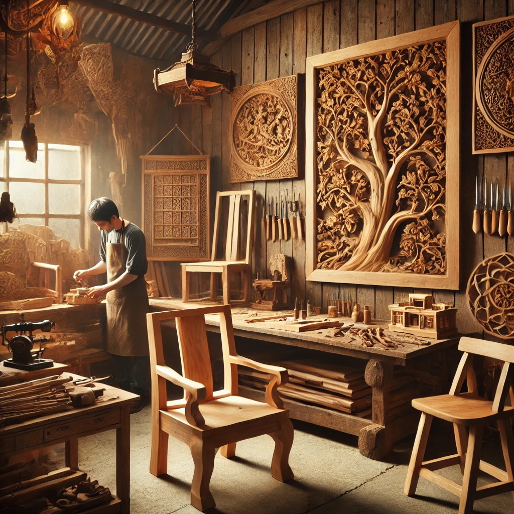 Die Holzindustrie ist seit lan...